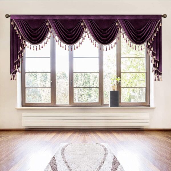 Pinch Pleated Velvet Blackout Door Drapes Luxury Thermal