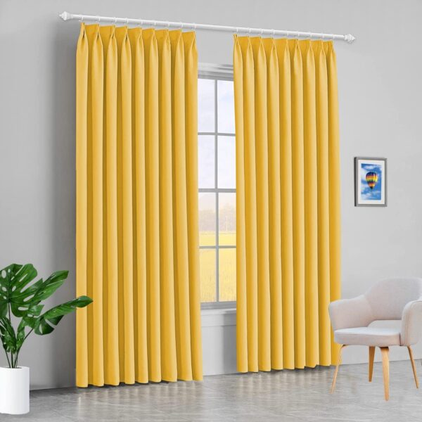Velvet Door Drapes Thermal Insulated Room Darkening Panels