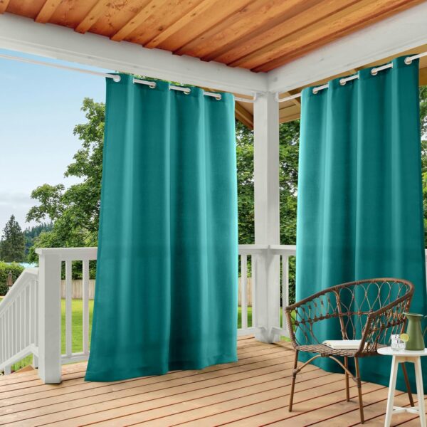 Pinch Pleated Blackout Door Drapes Decorative Thermal Coverings