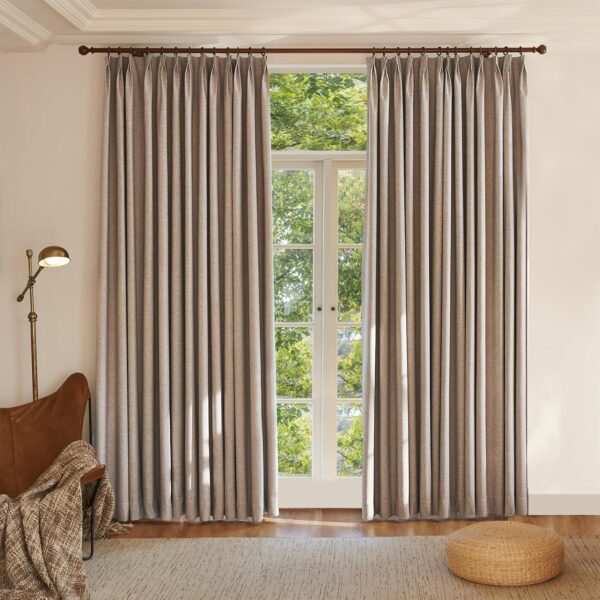 Wood Beaded Doorway Drapes Decorative Room Divider Panels