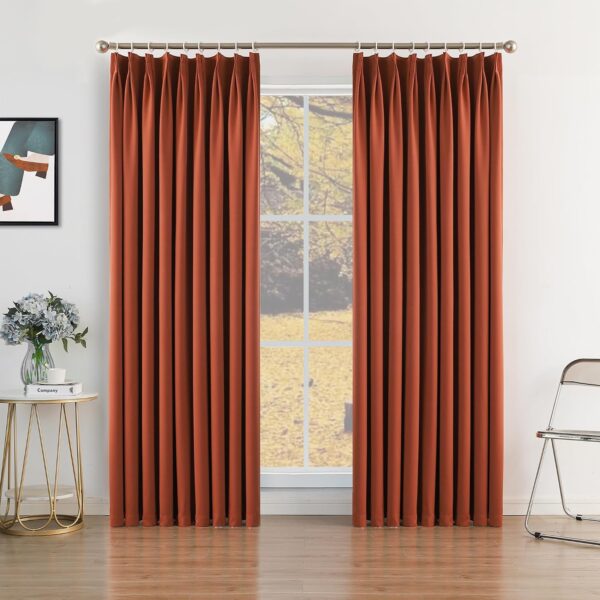 Velvet Patio Door Drapes Soundproof Light Blocking Privacy